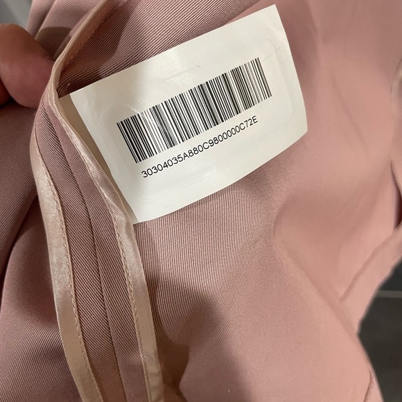 Like new! Coach military style Trench Coat pink size S - Picture 4 of 14